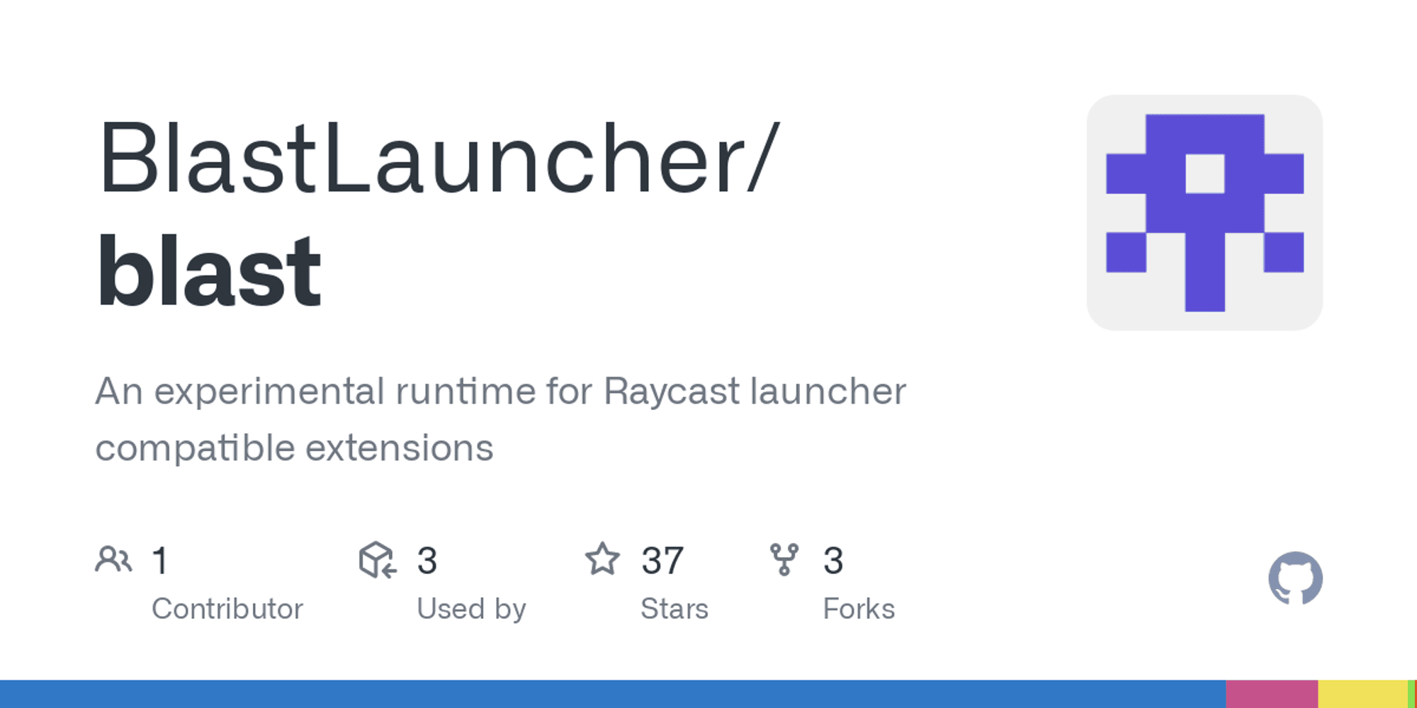 GitHub - BlastLauncher/blast: An experimental runtime for Raycast launcher compatible extensions